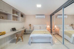 Armário planejado para organização otimizada