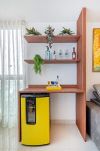 Móveis planejados para sala de estar em São Bernardo do Campo.