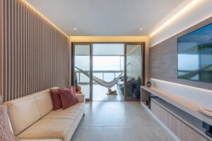 Cozinha americana projetada