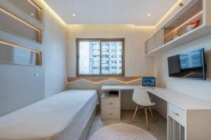 Móveis planejados para cozinha com gavetas amplas